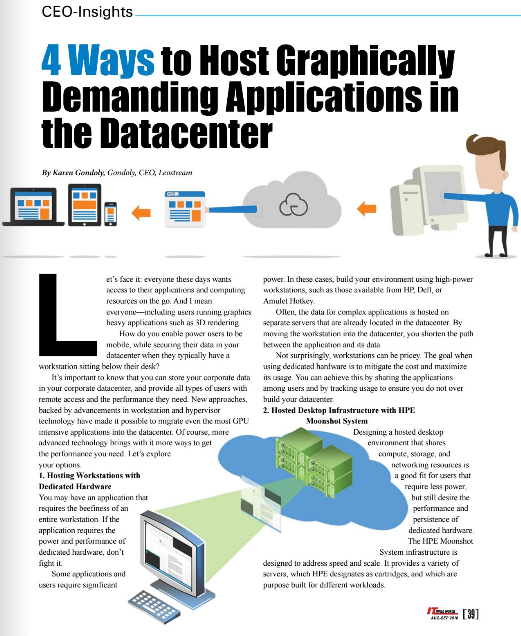 4 Ways to Host Graphically Demanding Applications in the Datacenter